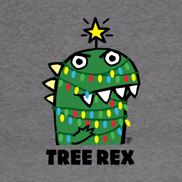 TREE REX by toddgoldmanart